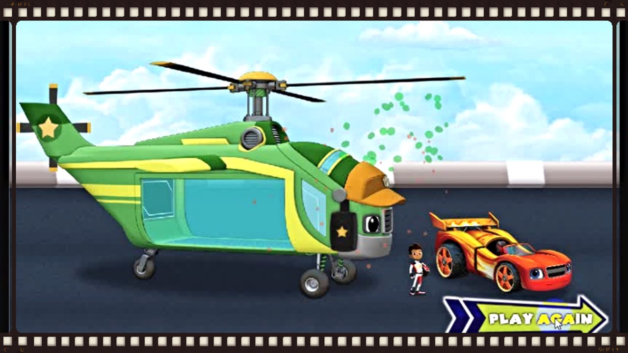 Blaze And The Monster Machines New Games Color Identification Race The Skytrack For KIDS 2017