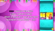 Ding Dong Bell - Karaoke Version With Lyrics - Cartoon/Animated English Nursery Rhymes For Kids