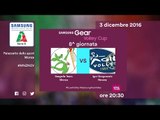 Monza - Novara 1-3 - Highlights - 8^ Giornata - Samsung Gear Volley Cup 2016/17