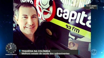 Acidente da Chapecoense: Melhora estado de saúde dos sobreviventes