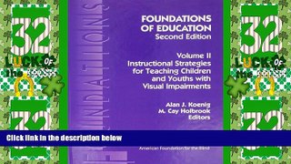 Price Foundations of Education Vol.2, Second Edition Alan J. Koenig On Audio