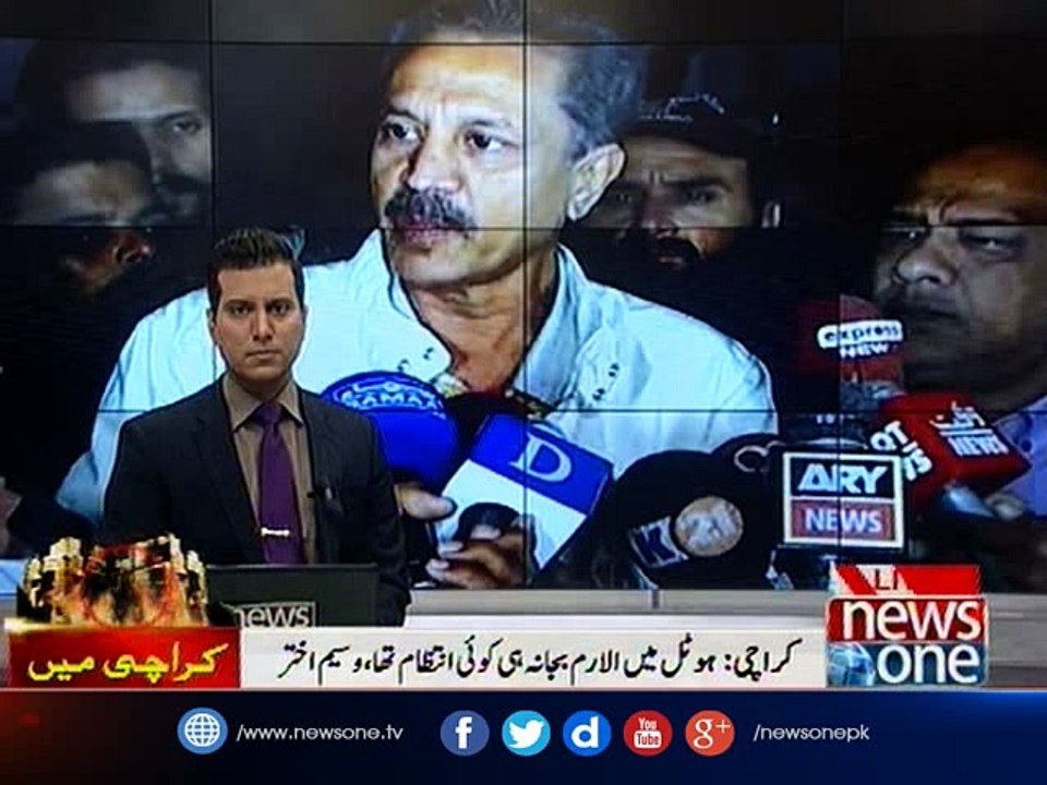 Karachi fire: Mayor Karachi annoyed at mismanagement