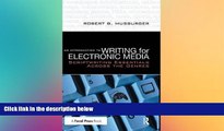 PDF  An Introduction to Writing for Electronic Media: Scriptwriting Essentials Across the Genres