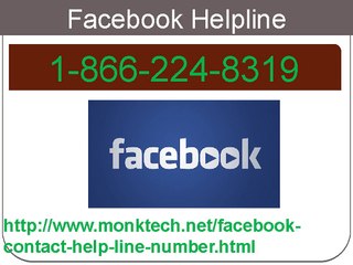Contact 1-866-224-8319 Facebook Helpline Team Now On