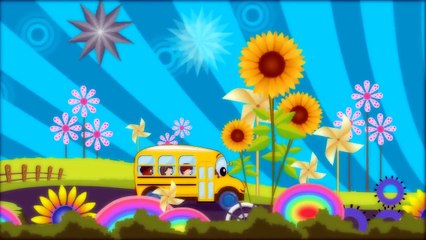 Wheels On the Bus Go Round and Round | Nursery Rhymes For Children by Nursery Rhyme Street