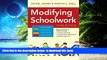 Pre Order Modifying Schoolwork, Third Edition (Teachers  Guides) Rachel Janney Ph.D. Full Ebook