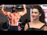 Amy Jackson Praises Salman Khan's Gym Bodybuilding Workout & Fitness In Public