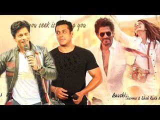 Shahrukh's Reaction On Salman Khan Revealing Poster Of SRK's Film The Ring Is Out Of This World