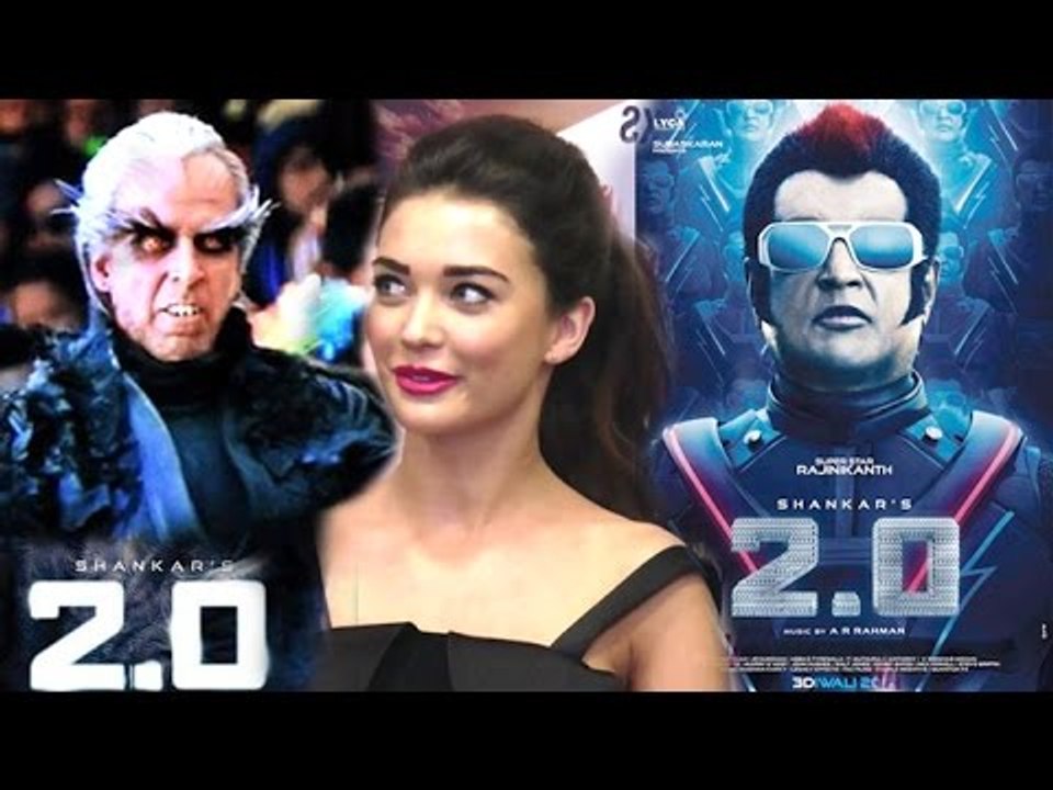 Amy Jackson's SHOCKING Answer On Who Is Better In Robot 2.0 - Rajinikanth Vs Akshay Kumar