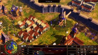 Age of Empires 3 - 4vs4 NOOBS Crushing the EXPERTS HD3