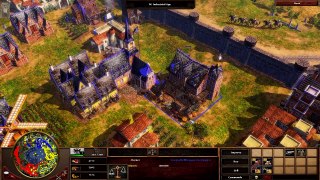 Age of Empires 3 - 4vs4 NOOBS Crushing the EXPERTS HD4