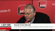 Daniel Cohn-Bendit répond aux questions des auditeurs de France Inter
