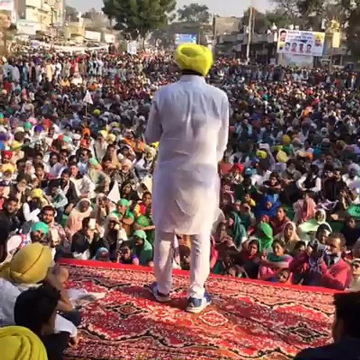 Bhagwant mann live Faridkot