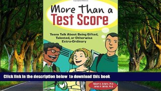 Pre Order More Than a Test Score: Teens Talk About Being Gifted, Talented, or Otherwise