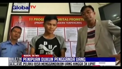 Dukun Pengganda Uang Ditangkap Polisi di Bogor Jawa Barat