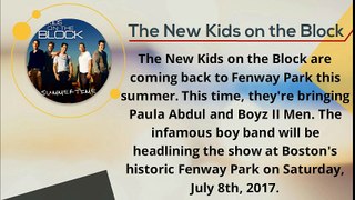 New Kids on the Block Fenway Park Tickets