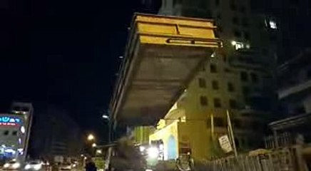 הנפת בריכת שחייה אל דירת גג בירושלים gsbgroup