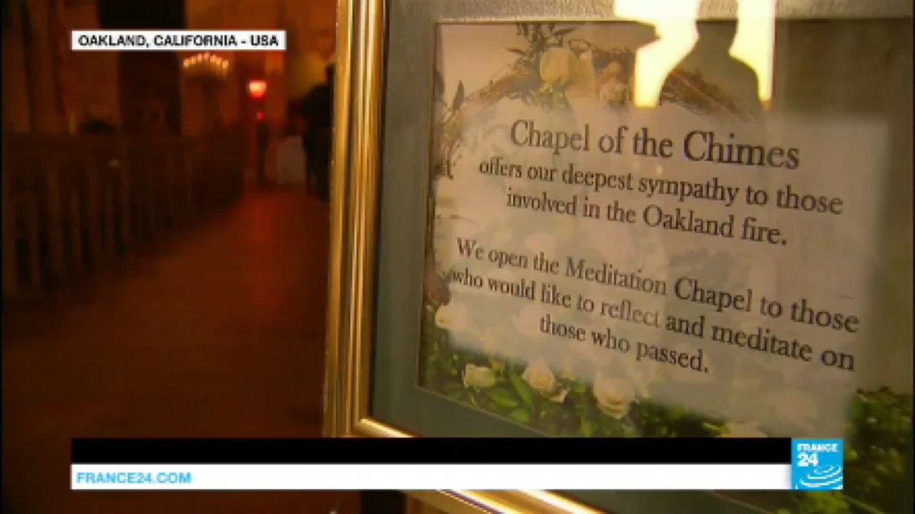 US - Fire erupts during late night dance party in Oakland, 33 killed at least, dozens missing