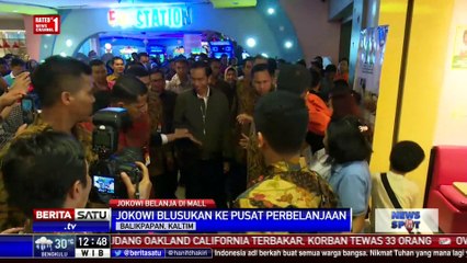 Jokowi Beli Sandal Diskon di Balikpapan