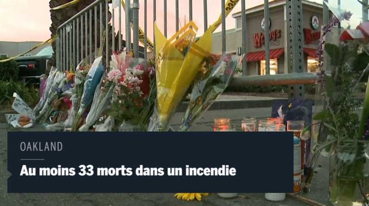 Oakland : l’incendie dans un collectif d’artistes fait au moins 33 morts