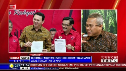 Lunch Talk: Akun Medsos Jangan Buat Kampanye #1