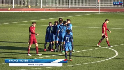 France-Russie U17, 1-0 but et temps forts