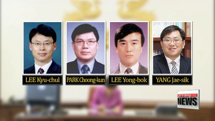 President Park appoints deputy prosecutors for independent counsel probe