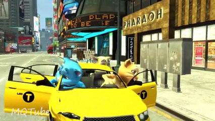 TALKING TOM COLORS & COLORS YELLOW TAXI CARS ANIMATED CARTOON FOR KIDS NURSERY SONGS FOR CHILDRNS