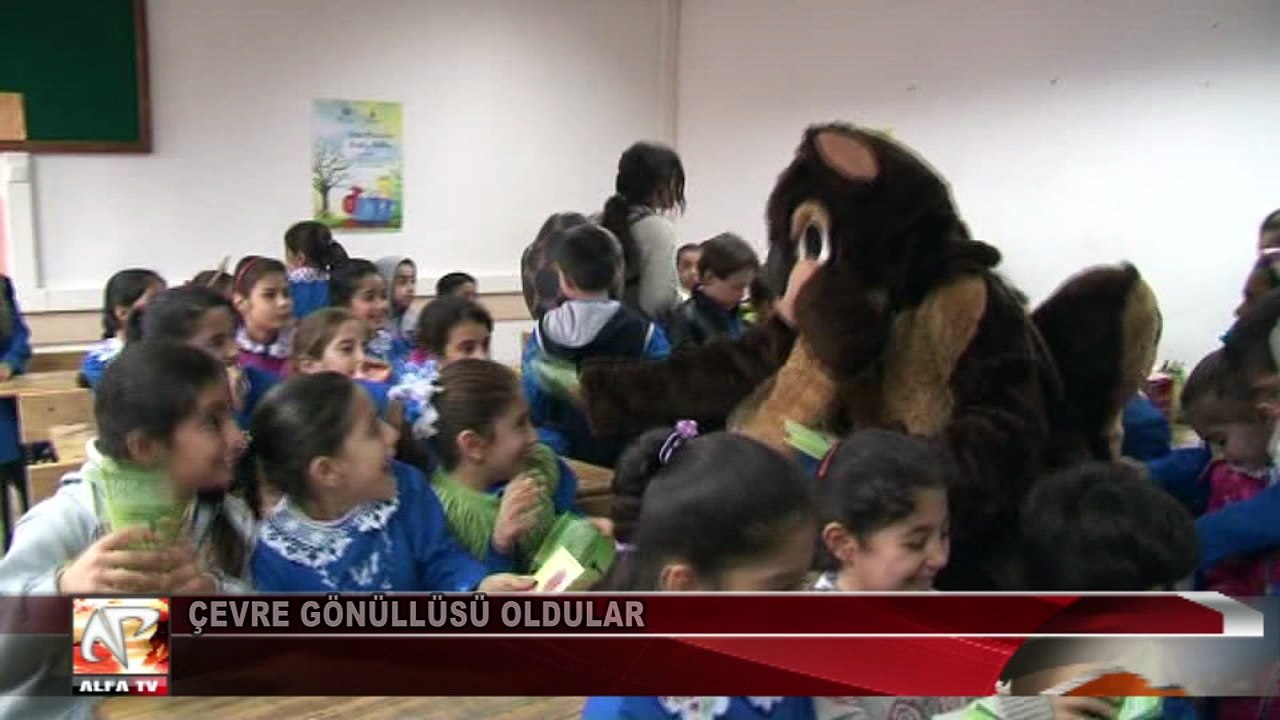 Çevre Gönüllüsü Oldular
