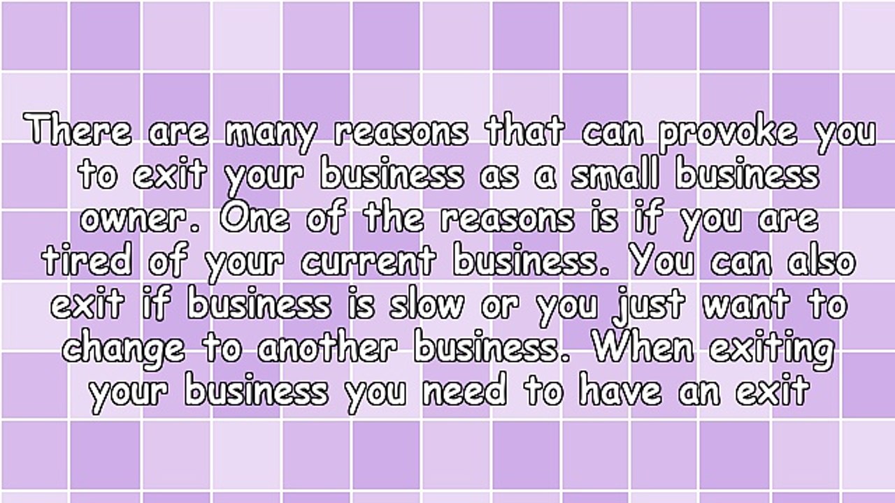 4 Exit Strategies for Small Business Owners