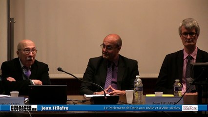 15/11/2016 - 7. Conclusion par Jean Hilaire