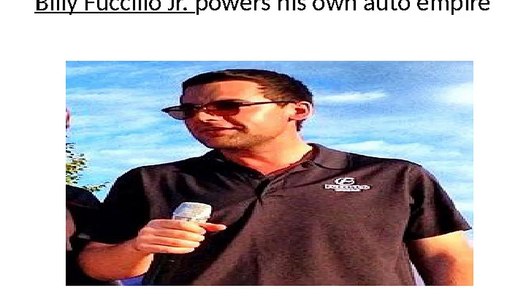 Billy Fuccillo Jr. powers his own auto empire - video ...