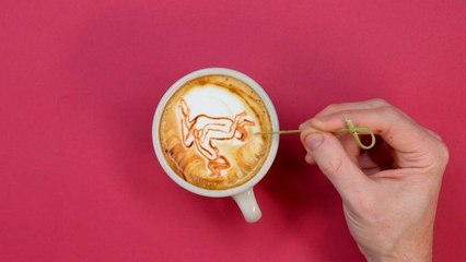 The 7 Best Postions for Women to Achieve Orgasm, Illustrated in Latte Art