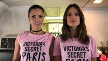 Victoria’s Secret Angels Present Airline Safety with Adriana Lima, Alessandra Ambrosio, and More