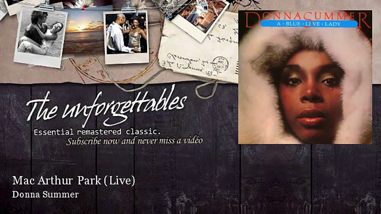 Donna Summer - Mac Arthur Park - Live