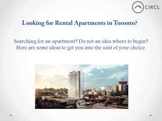 Looking for Rental Apartments in Toronto........