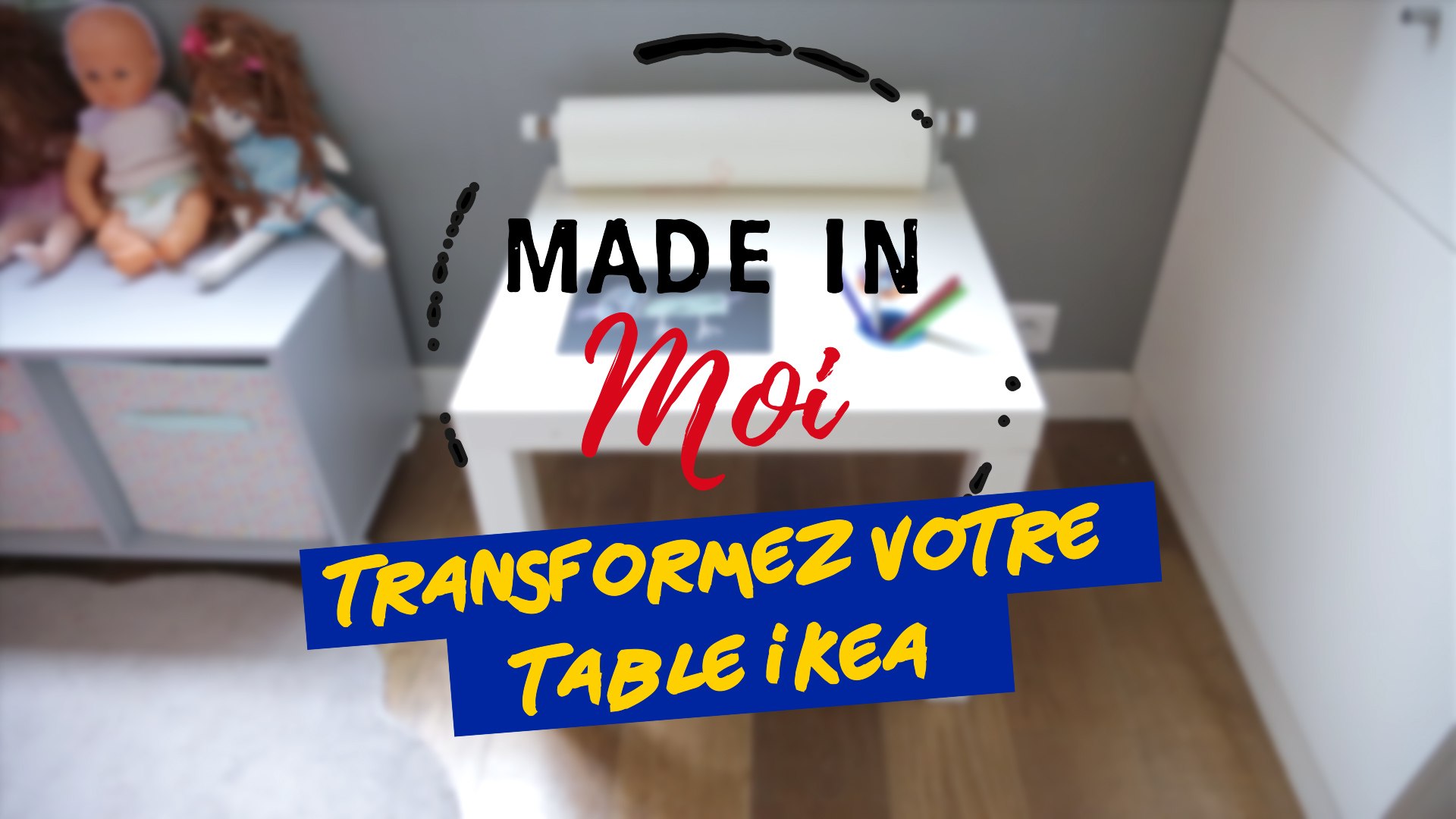 MADE IN MOI : comment transformer une table IKEA ? - Vidéo Dailymotion