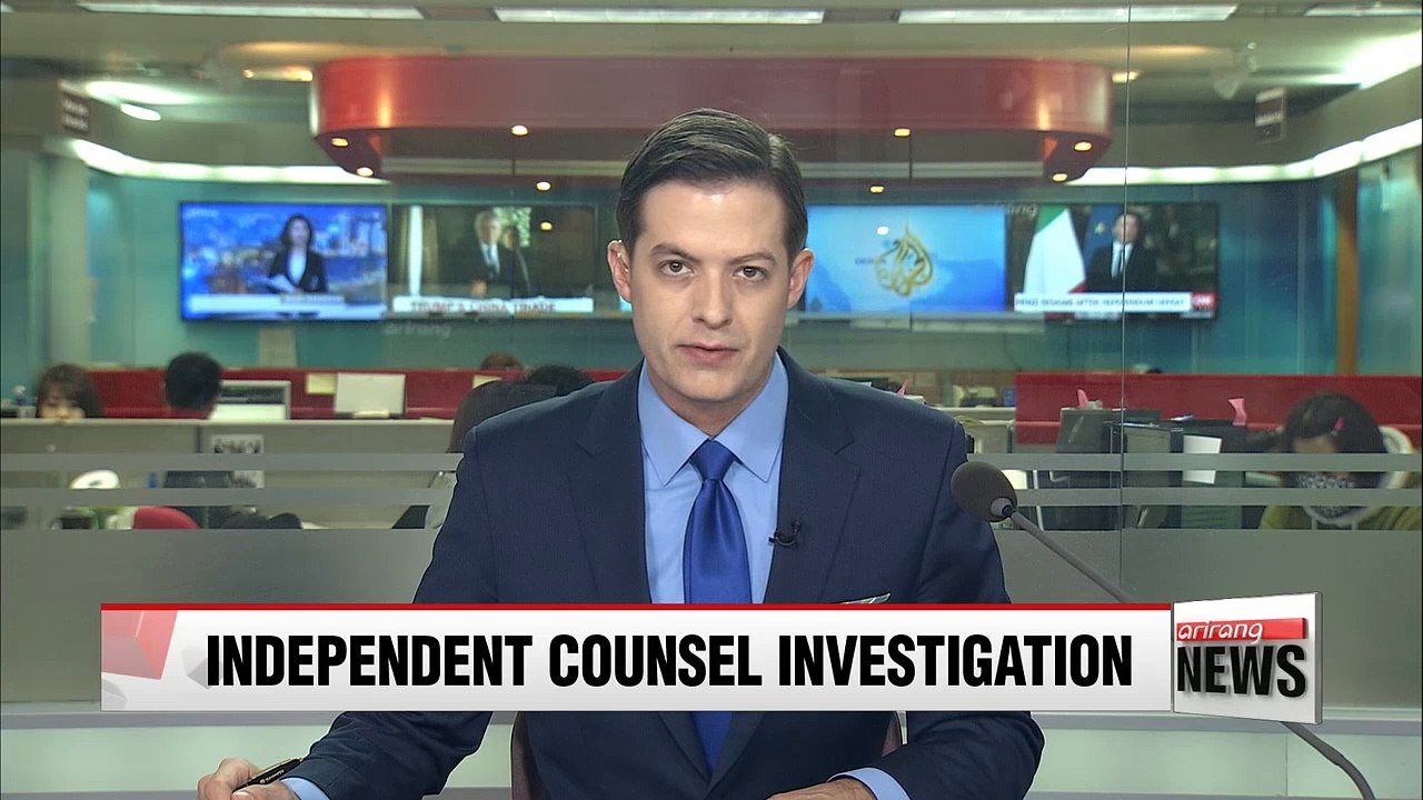 President Park appoints deputy prosecutors for independent counsel probe