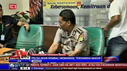 Polda Akan Kembali Panggil Tersangka Makar