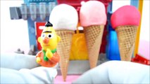Sésamo rua Burt Spongebob squarepants jogar crianças doh brinquedos sorvete
