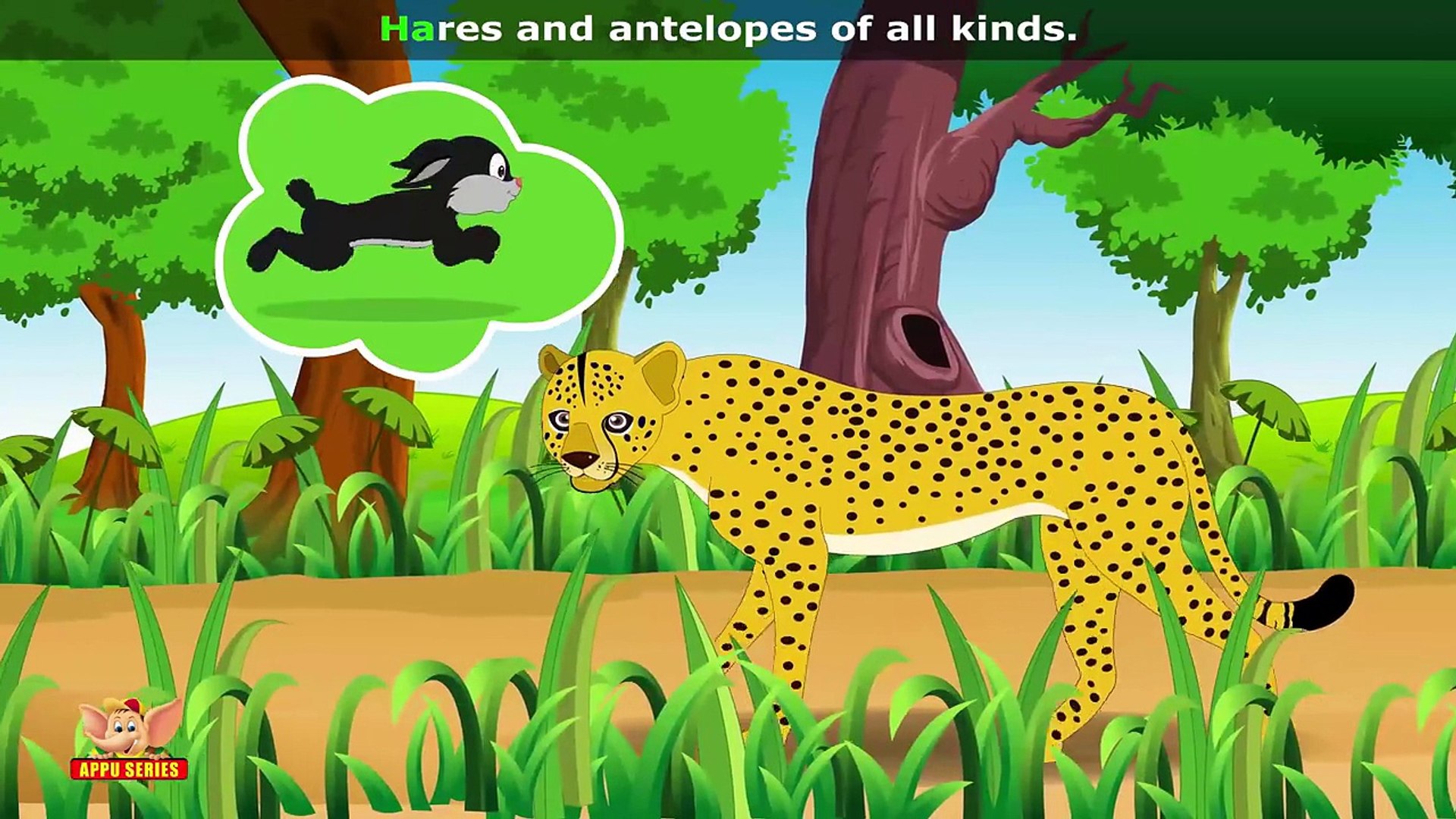 Cheetah - Animal Rhymes in Ultra HD (4K)