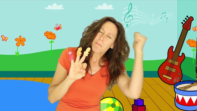 5 Little Monkeys Childrens song (sung by Patty Shukla)