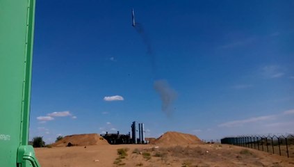 Fail : Le tir d'un missile russe S-300 soldé par un échec