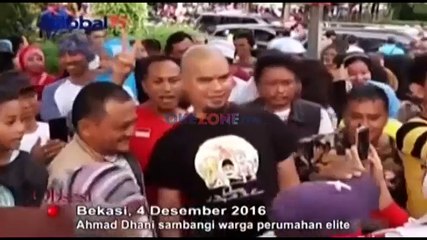 Pasca Bebas, Ahmad Dhani Kembali Menyapa Warga Bekasi