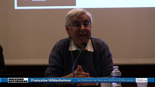 15/11/2016 - 3. Le Parlement en révolution par Françoise Hildesheimer