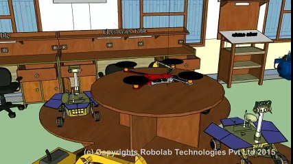 Robolab Technologies  3D model for the Centre of Excellence in Robotics and Industrial Automation - YouTube