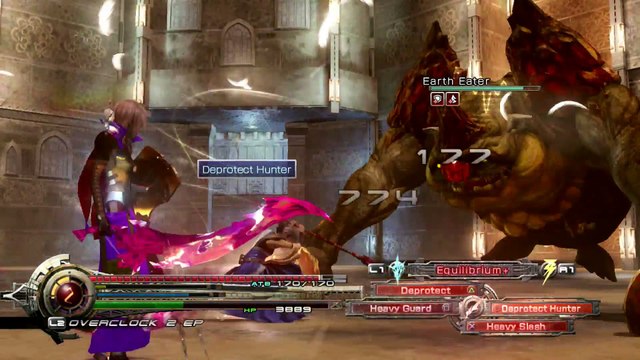 FINAL FANTASY LIGHTNING RETURNS HD HARD MODE (46) WHERE THE CLAVIS LIES (4-3) EARTH EATER BATTLE!