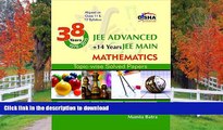 Hardcover 38 Years IIT-JEE Advanced + 14 yrs JEE Main Topic-wise Solved Paper MATHEMATICS 11th