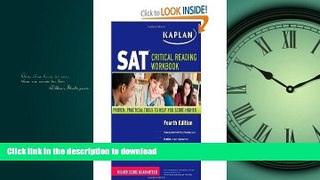 Epub Kaplan SAT Critical Reading Kaplan 4th (Fourth) Edition byKaplan Kindle eBooks