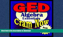 READ GED Prep Test ALGEBRA REVIEW Flash Cards--CRAM NOW!--GED Exam Review Book   Study Guide (GED